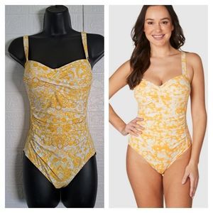 NipTuck Swim Joanne Twist Front Tummy Control One Piece Swimsuit